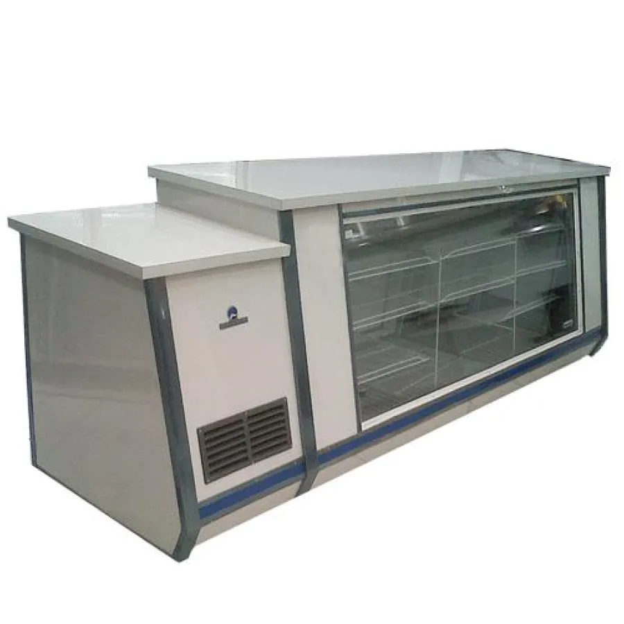 VITRINA MOSTRADOR ORLANDOS 2 M C/EQUIPAMIENTO