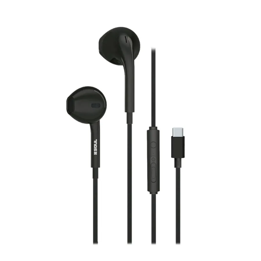 AURICULAR SOUL MLS-S389TNE TIPO C NEGRO