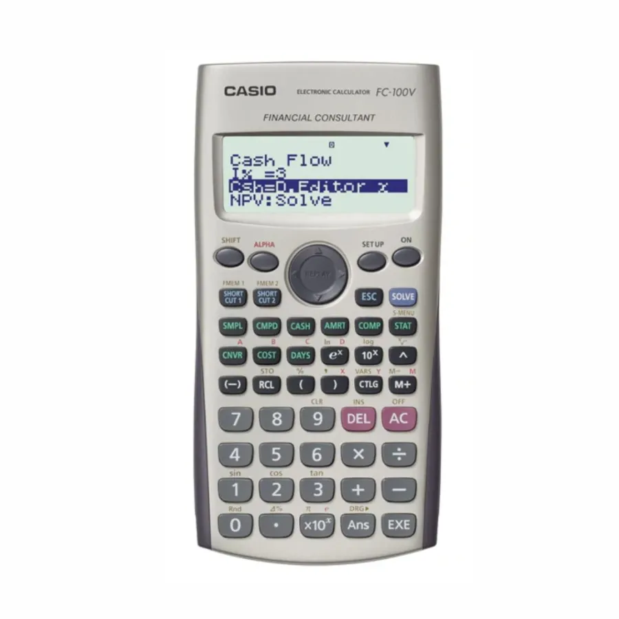 CALCULADORA CASIO FC-100V
