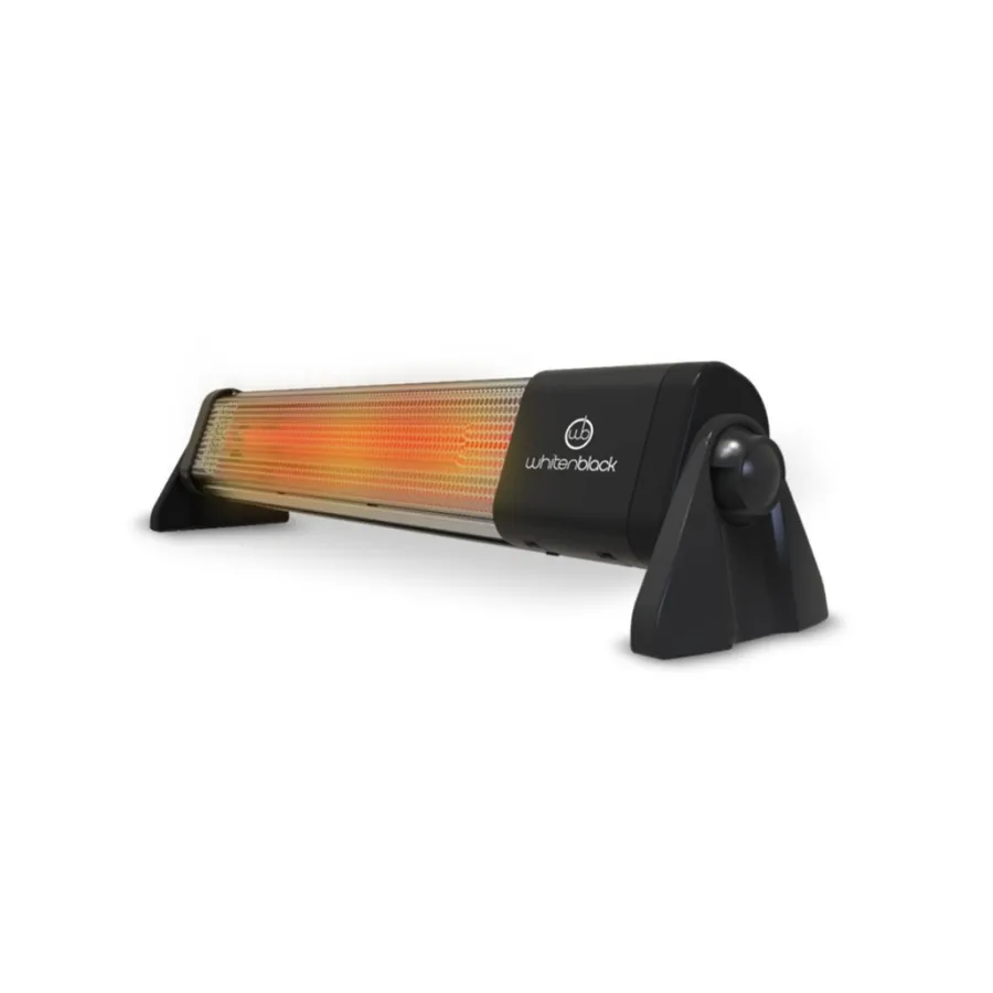 CALEFACTOR WHITENBLACK CHWB02 INFRAROJO 2 EN 1