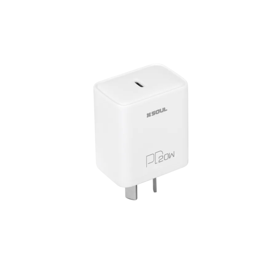 CARGADOR USB SOUL CVQ-PD20WT QC 20w TC-TC TIPO C