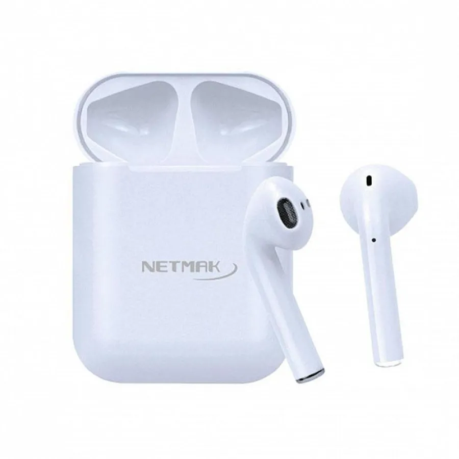 AURICULAR BT NETMAK NM-MIKO BLANCO TOUCH