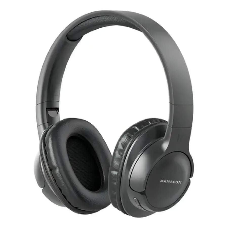 AURICULAR PANACOM BLUETOOTH HPB-14300 VINCHA NEGRO (oportunidad)