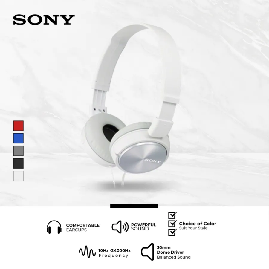 AURICULAR SONY MDR-ZX310AP WHITE