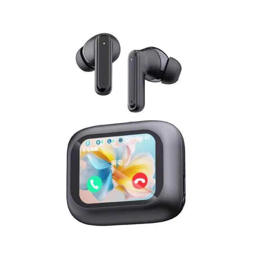 AURICULAR T-M6 ANC BLUETOOTH CON DISPLAY Y CANCELACION DE RUIDO ACTIVA ANC