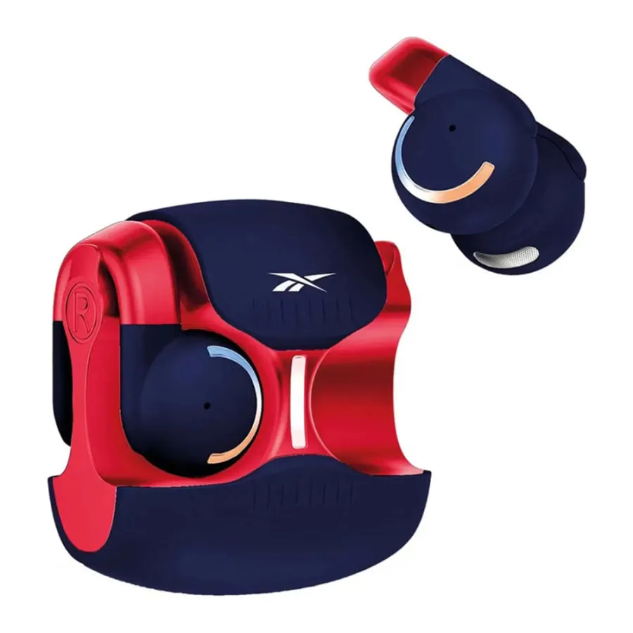 AURICULAR TWS ON EAR REEBOK EARCLIP RBK-TWP1-B BT V5.3 TIPO C AZUL/FUCSIA