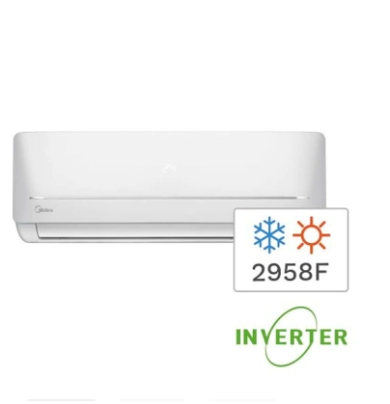 AIRE S.MIDEA 3600W/3096KCAL F/C MSNIC-12H-KN81F INVERTER